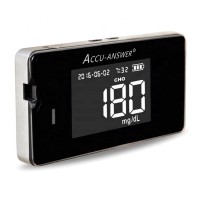 ACCU-ANSWER Convenient Self-testing 4 in 1 Blood Glucose Meter Diabetic Testing Machine