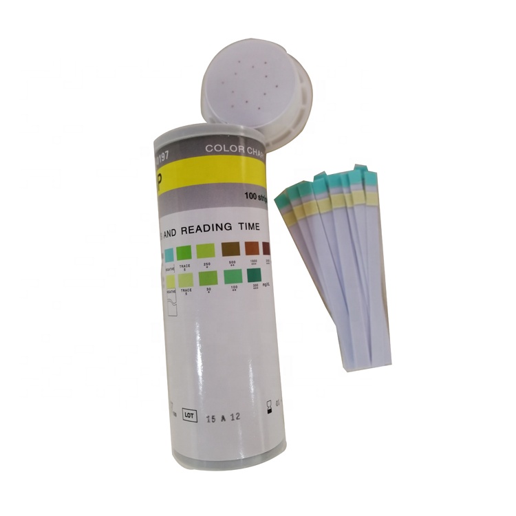 2020 Hot Sale Customized Urine Glucose Protein Test Strips for Diabetes