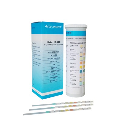 Urine test strips 10 parameters ketones in urine made in China